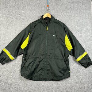 Nike Jacket Women’s Size Medium Green Vintage Classic Loose Fit Wind Breaker